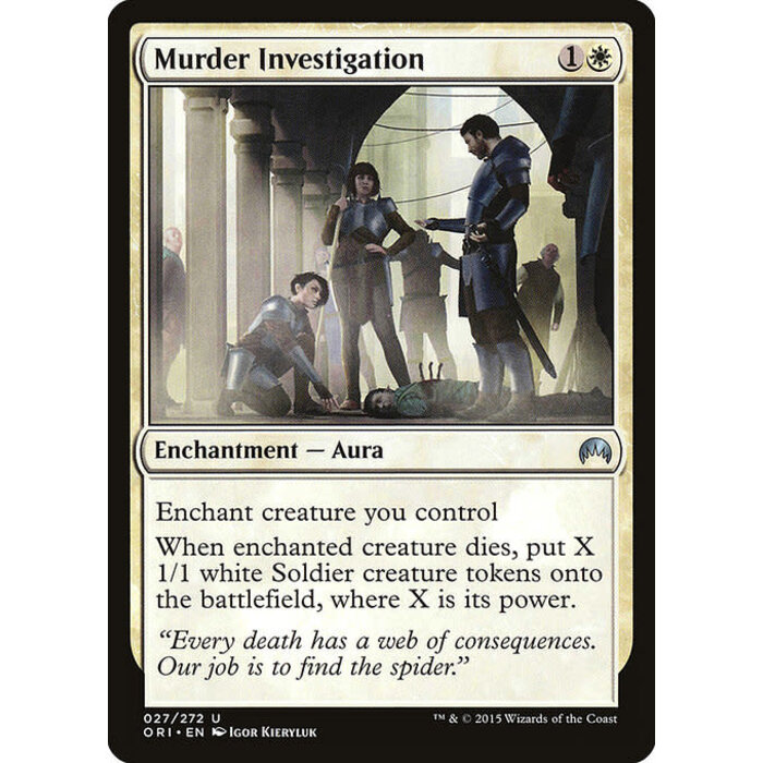Magic: The Gathering Murder Investigation (027) Lightly Played
