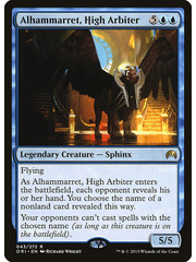 Magic: The Gathering Alhammarret, High Arbiter (043) Lightly Played