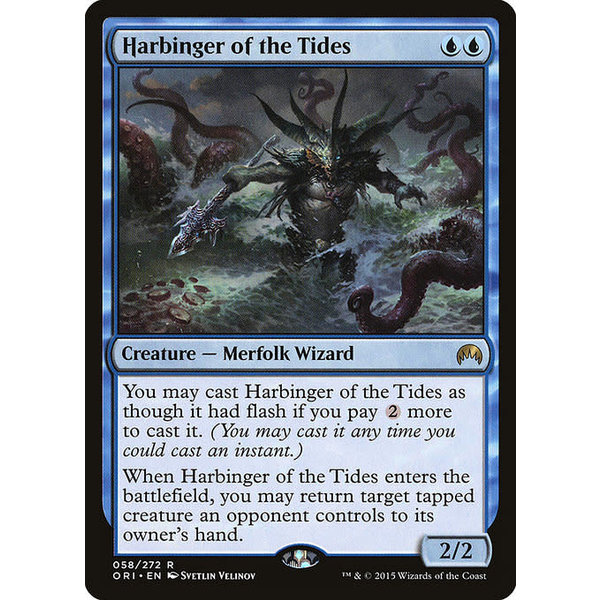 Magic: The Gathering Harbinger of the Tides (058) Lightly Played