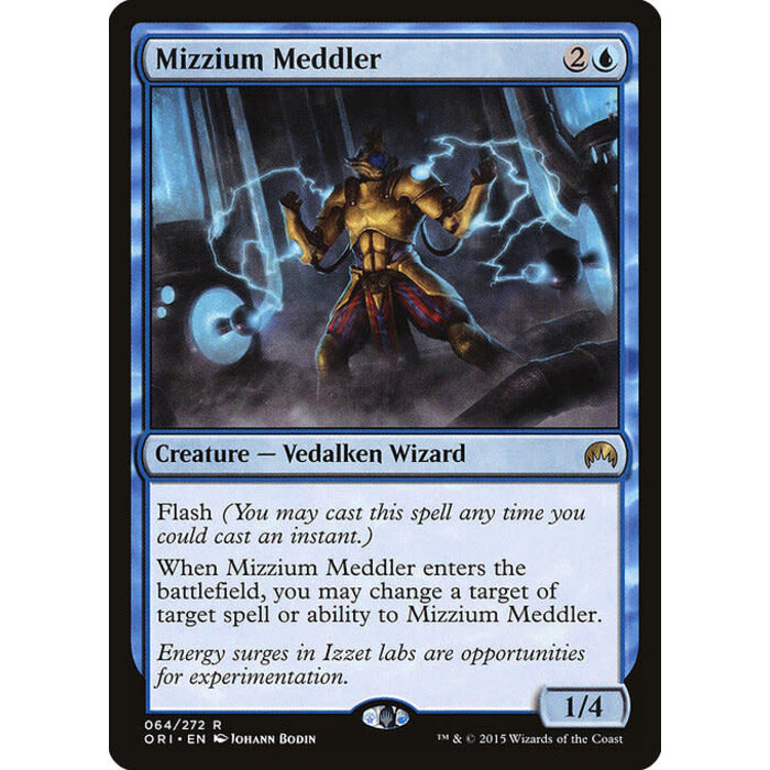 Magic: The Gathering Mizzium Meddler (064) Lightly Played