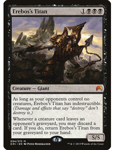 Magic: The Gathering Erebos's Titan (094) Lightly Played