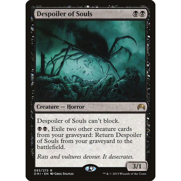 Magic: The Gathering Despoiler of Souls (093) Near Mint