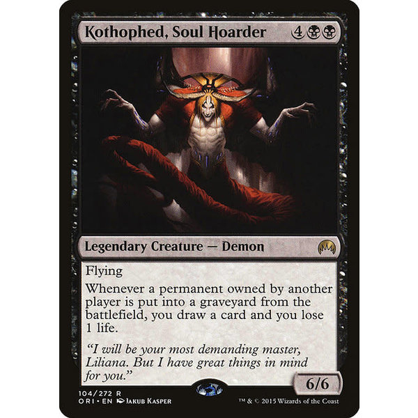 Magic: The Gathering Kothophed, Soul Hoarder (104) Lightly Played