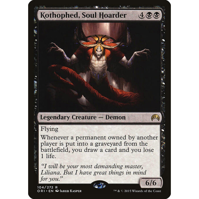 Magic: The Gathering Kothophed, Soul Hoarder (104) Near Mint