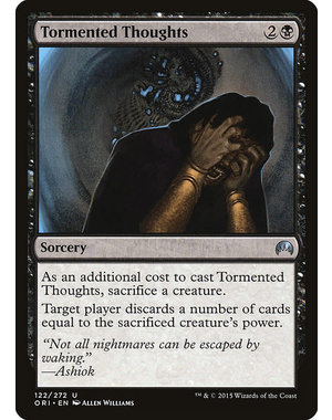 Magic: The Gathering Tormented Thoughts (122) Lightly Played