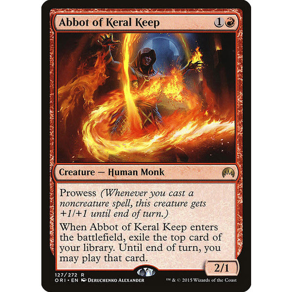 Magic: The Gathering Abbot of Keral Keep (127) Lightly Played