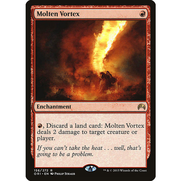 Magic: The Gathering Molten Vortex (156) Lightly Played