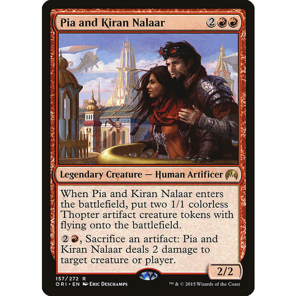 Magic: The Gathering Pia and Kiran Nalaar (157) Lightly Played