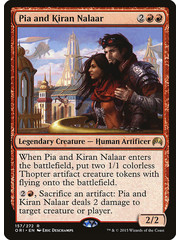 Magic: The Gathering Pia and Kiran Nalaar (157) Lightly Played Foil