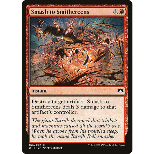 Magic: The Gathering Smash to Smithereens (163) Lightly Played Foil