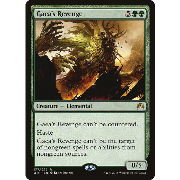 Magic: The Gathering Gaea's Revenge (177) Lightly Played