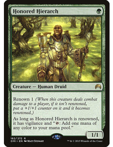 Magic: The Gathering Honored Hierarch (182) Lightly Played