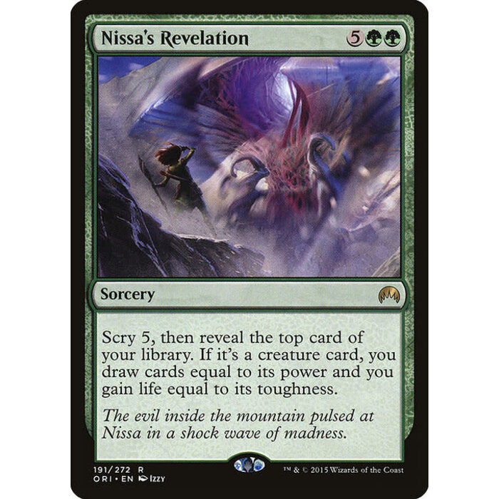 Magic: The Gathering Nissa's Revelation (191) Near Mint