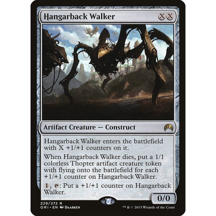 Magic: The Gathering Hangarback Walker (229) Moderately Played - Russian