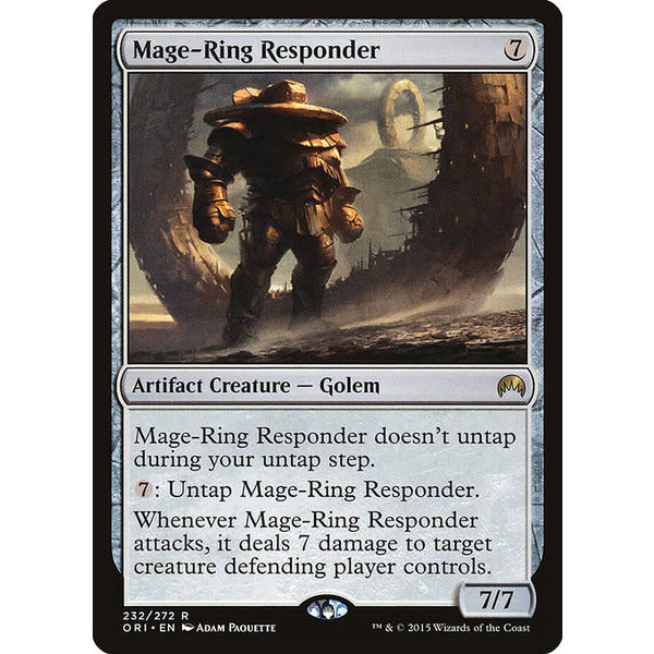 Magic: The Gathering Mage-Ring Responder (232) Lightly Played