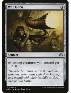 Magic: The Gathering War Horn (243) Lightly Played