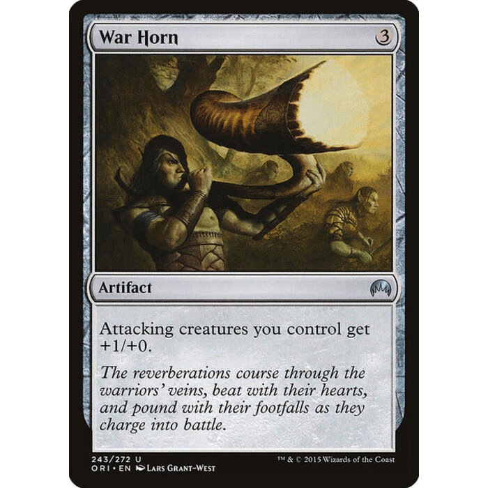 Magic: The Gathering War Horn (243) Lightly Played