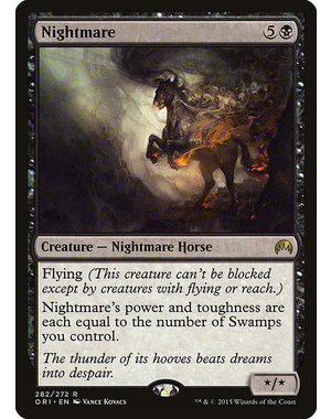 Magic: The Gathering Nightmare (282) Lightly Played