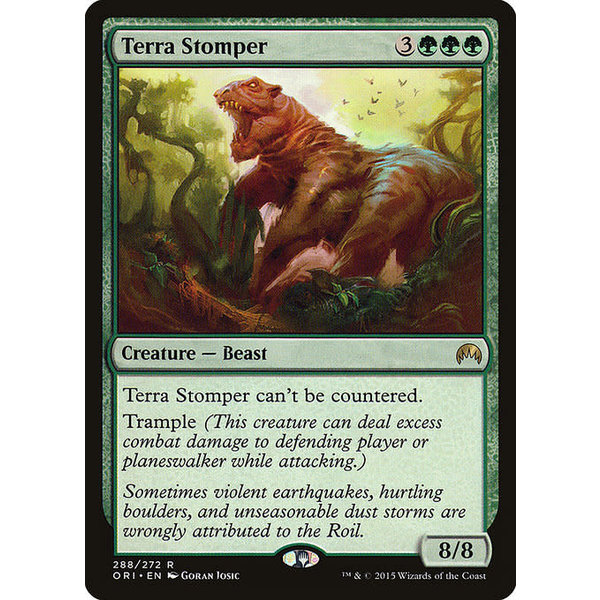 Magic: The Gathering Terra Stomper (288) Heavily Played