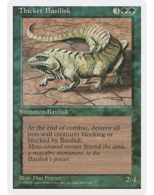 Magic: The Gathering Thicket Basilisk (264) Lightly Played