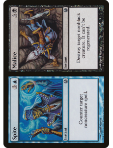 Magic: The Gathering Spite // Malice (071) Moderately Played