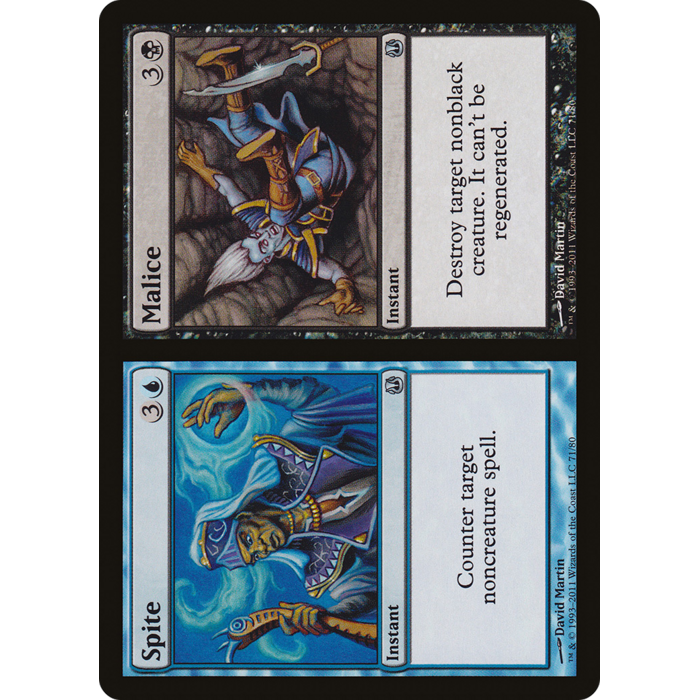 Magic: The Gathering Spite // Malice (071) Moderately Played