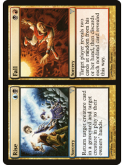 Magic: The Gathering Rise // Fall (156) Moderately Played