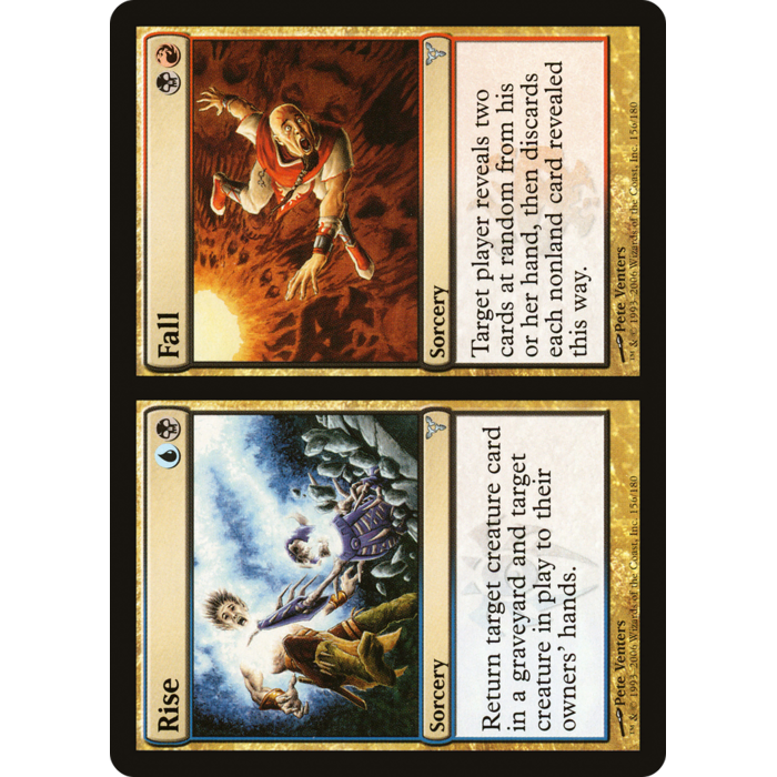 Magic: The Gathering Rise // Fall (156) Moderately Played