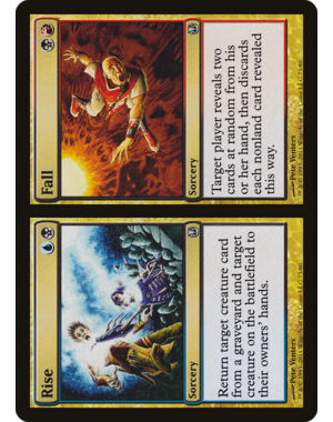 Magic: The Gathering Rise // Fall (073) Moderately Played
