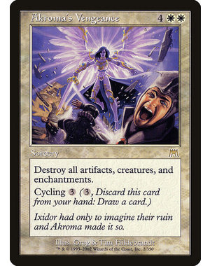Magic: The Gathering Akroma's Vengeance (002) Moderately Played