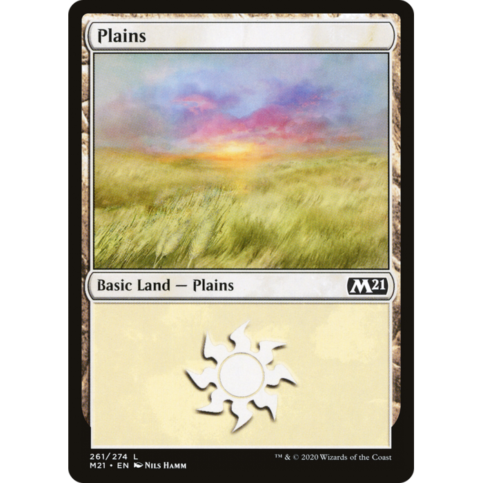 Magic: The Gathering Plains (261) (261) Near Mint