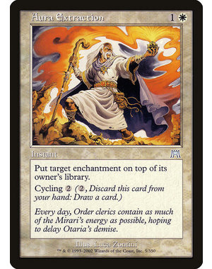 Magic: The Gathering Aura Extraction (005) Lightly Played