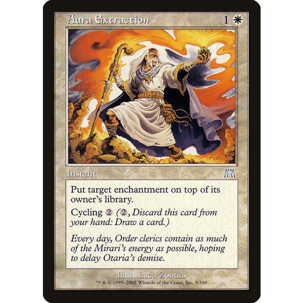 Magic: The Gathering Aura Extraction (005) Lightly Played