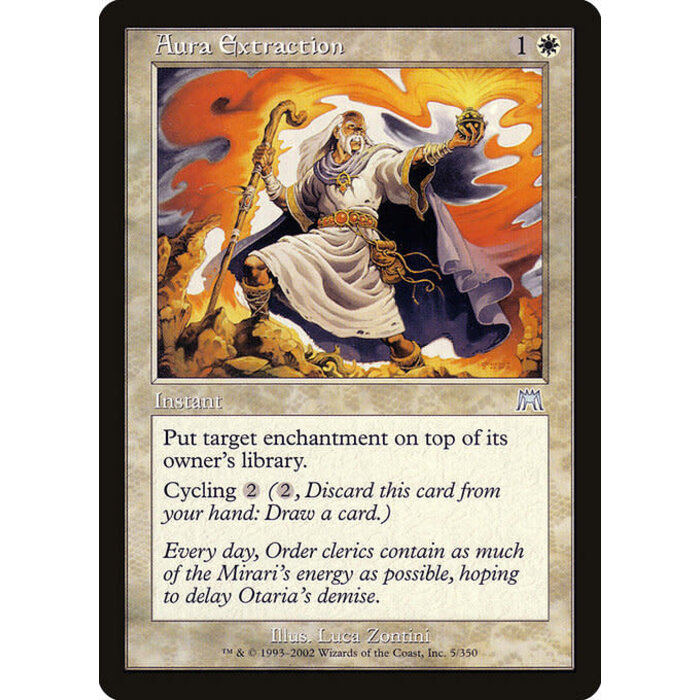 Magic: The Gathering Aura Extraction (005) Lightly Played
