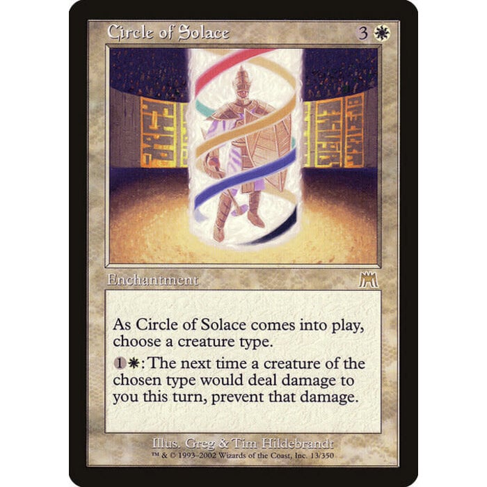 Magic: The Gathering Circle of Solace (013) Lightly Played