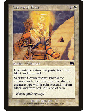 Magic: The Gathering Crown of Awe (016) Heavily Played Foil