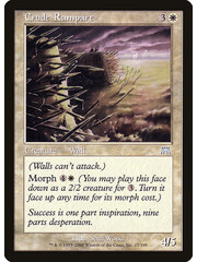 Magic: The Gathering Crude Rampart (017) Lightly Played