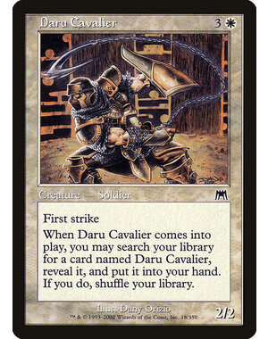 Magic: The Gathering Daru Cavalier (018) Lightly Played
