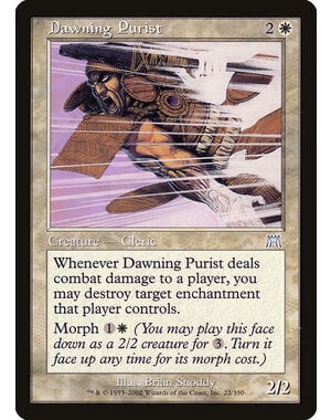 Magic: The Gathering Dawning Purist (022) Lightly Played