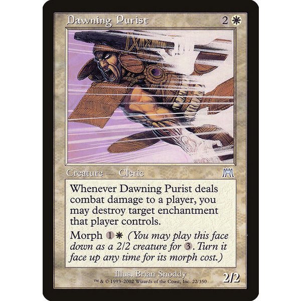 Magic: The Gathering Dawning Purist (022) Lightly Played