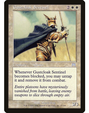 Magic: The Gathering Gustcloak Sentinel (037) Lightly Played