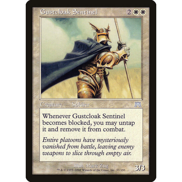 Magic: The Gathering Gustcloak Sentinel (037) Lightly Played