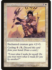 Magic: The Gathering Improvised Armor (040) Lightly Played