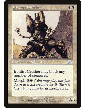 Magic: The Gathering Ironfist Crusher (042) Lightly Played