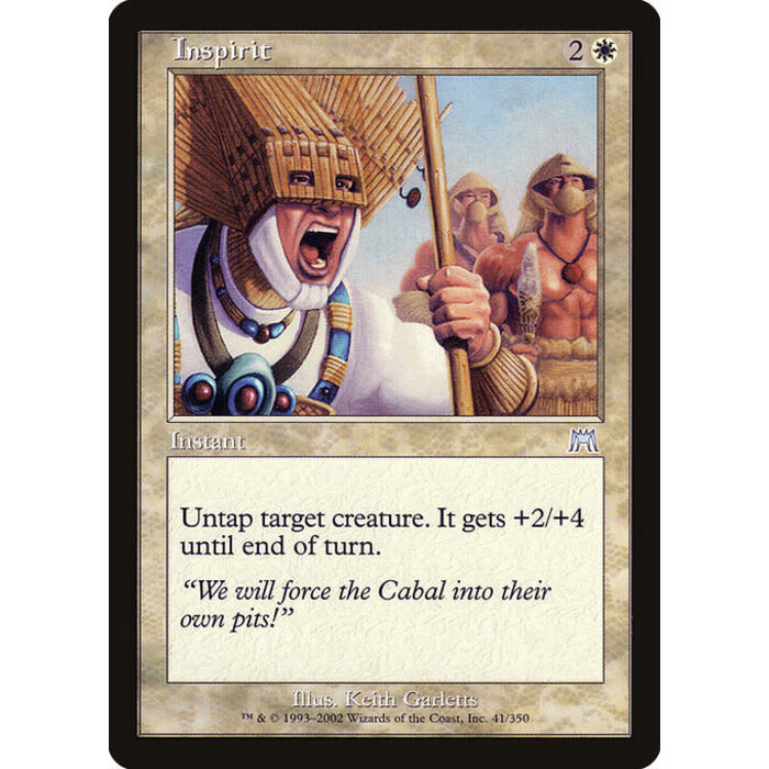 Magic: The Gathering Inspirit (041) Lightly Played