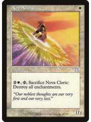Magic: The Gathering Nova Cleric (045) Lightly Played
