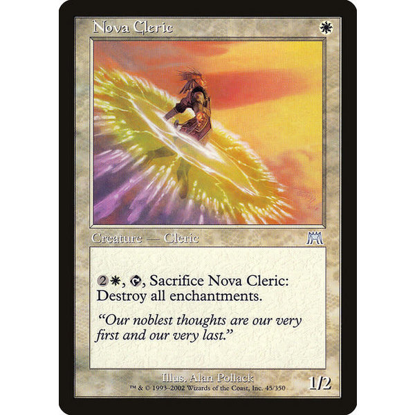 Magic: The Gathering Nova Cleric (045) Lightly Played
