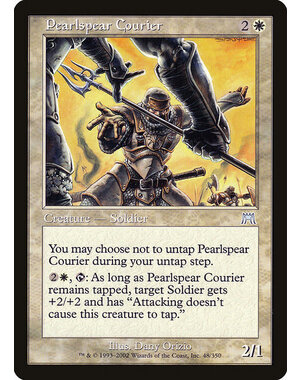 Magic: The Gathering Pearlspear Courier (048) Lightly Played