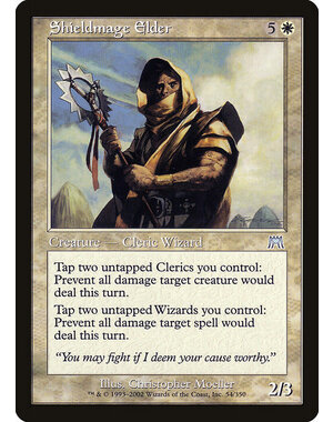 Magic: The Gathering Shieldmage Elder (054) Heavily Played Foil
