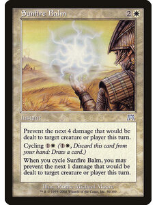 Magic: The Gathering Sunfire Balm (056) Lightly Played